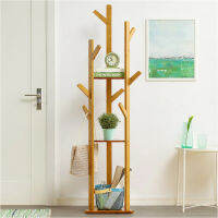 ที่แขวนกระเป๋า ที่แขวนเสือผ้า ราวแขวนผ้า Coat Racks Bamboo ราวตากผ้า ที่แขวนเสื้อ ที่แขวนหมวก เสื้อ ราว เสื้อผ้า ราวแขวน เสาแขวนเสื้อ Cheers