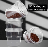 ?พร้อมส่ง?? PC Dosing cup ถ้วยโดส กระบอกโดส ตวงเมล็ดกาแฟ รองผงกาแฟไม่ให้หก