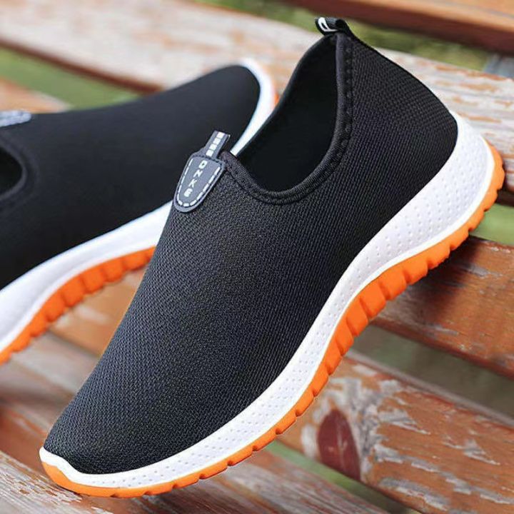 size-37-44-รองเท้าเดินวัยกลางคนและผู้สูงอายุ-รองเท้าพ่อ-ระบายอากาศ-แต่เพียงผู้เดียวเส้นเอ็น-แต่เพียงผู้เดียวรองเท้าผ้าใบเก่า-mens-single-shoes