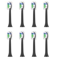 M-i7 8ชิ้นสำหรับแปรงสีฟันไฟฟ้า Philips Sonicare เพชรสะอาด Pro ผลลัพธ์ HX9033/HX6063/3326/6730เปลี่ยนหัวแปรงสีฟันไฟฟ้า