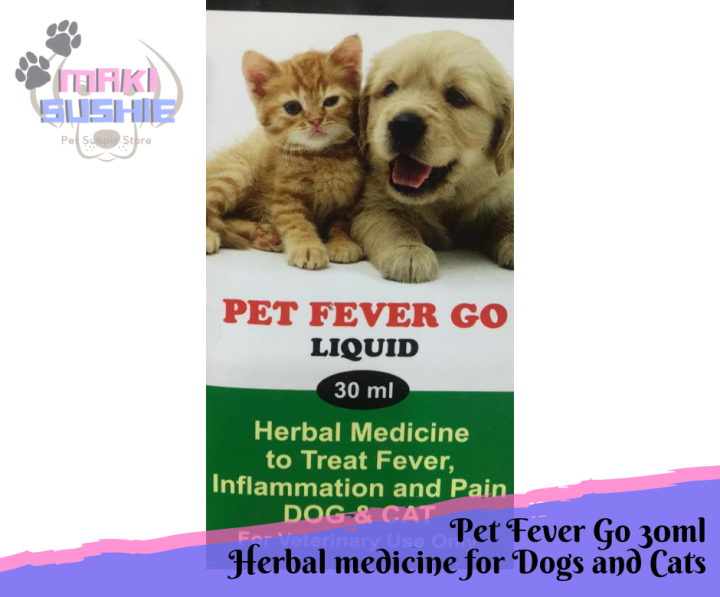 Pet Fever Go 30ml Herbal Medicine for Dogs and Cats Lazada PH