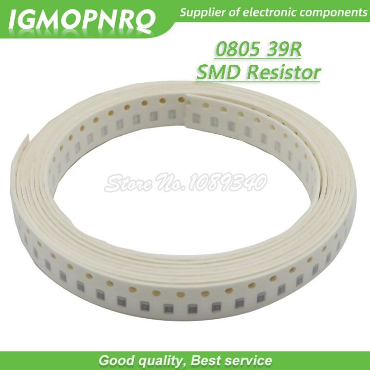 300pcs 0805 SMD Resistor 39 ohm Chip Resistor 1/8W 39R ohms 0805 39R