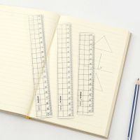 【CW】 Transparent Ruler Stationery 15cm 18cm 20cm Plastic for Students Supplies