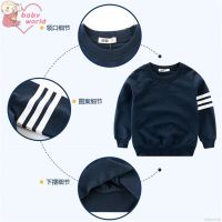 boys sweater baby long-sleeved round neck pullover