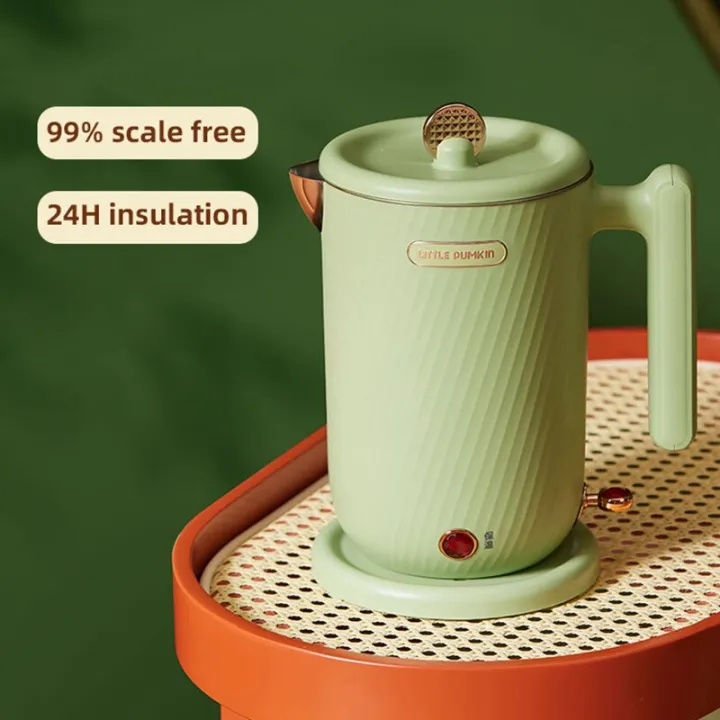 1.2L Electric Kettle Thermo Pot Silent NonScale Kettle Portable Teapot