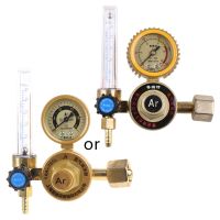 อาร์กอน CO2ความดันลด G5/8 "0-25Mpa Tig ไหลเมตรเชื่อม Regulator วัดการดูดซึม Shock ก๊าซ F Lowmeter