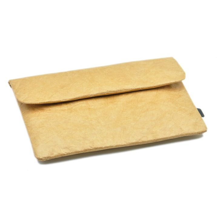 กระเป๋าใส่แล็ปท็อปสไตล์วินเทจเคสกระเป๋าแล็ปท็อปกระดาษไฟเบอร์-tyvek-สำหรับ-m1-macbook-air-pro-13-3-14-15-huawei-dell-4-16นิ้ว