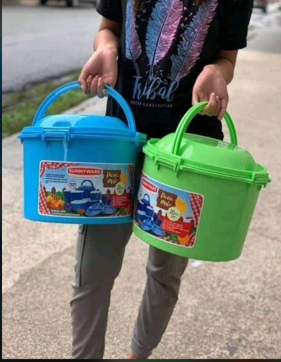 YMS Camping And Hiking Plastic Dinner Ware Set Lazada PH