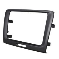 สีดำ220x130x210mm 2 DIN Car DVD Radio FITTING Dash PANEL fascia FRAME สำหรับ2009-2014 Superb