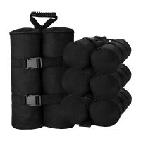 4Pcs Outdoor Camping Tent Sand Bag Canopy Weights Sandbag Windproof Fixing Sandbag Tents Legging Accessories