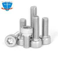 DIN912 M1.4 M1.6 M2 M2.5 M3 M4 M5 M6 M8 M10 304 Stainless Steel Allen Hexagon Hex Socket Cap Cheese Cylindrical Head Screw Bolt