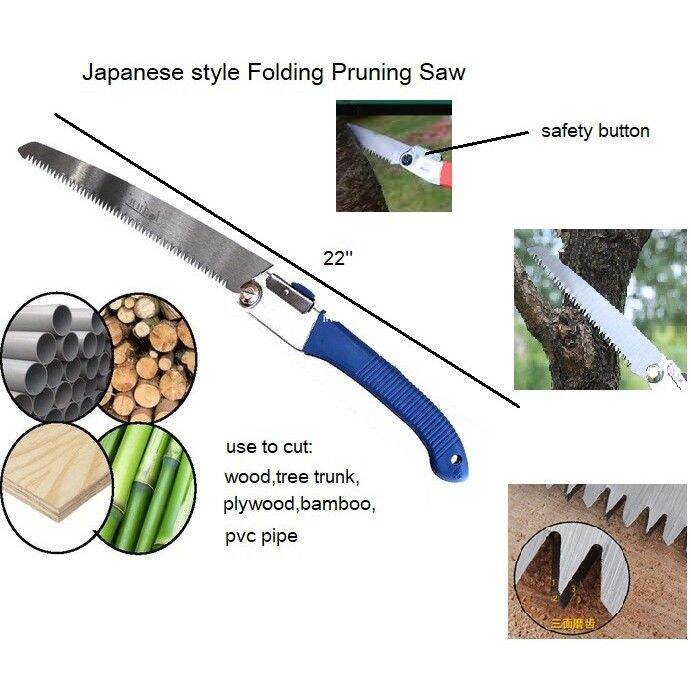JAPANESE STYLE GARDEN FOLDING PRUNING SAW Lazada