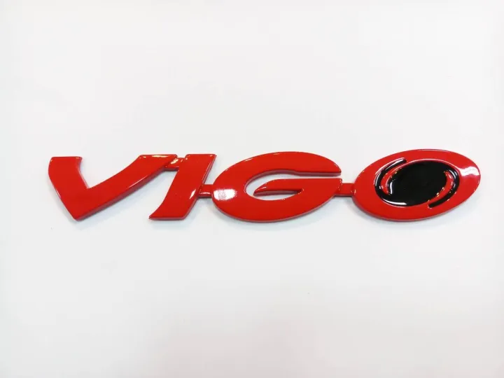 AD.โลโก้ VIGO สีแดง 18.5×3 cm