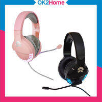 OKER M18 Hifi Gaming Headset หูฟังเกมมิ่ง สเตอริโอให้ประสบการณ์เสมือนจริง