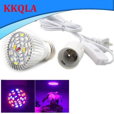 QKKQLA Indoor Growing Plant Light Lamp 28 18 LED Bulbs Full spectrum grow lights for flower Hydroponic greenhouse lamps phyto lamp