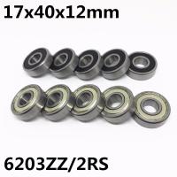 วงจรไฟฟ้าและชิ้นส่วนขนาด17X40X12รองรับร่อง Bearing6203Z 6203-2RS 6203RS 6203ZZ ได้ลึกขนาด17X40X12