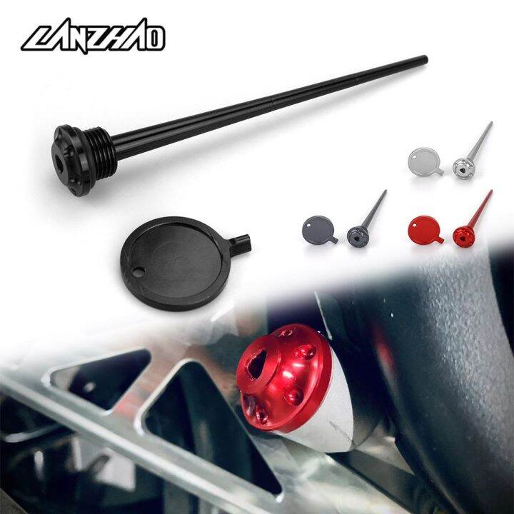 ZR For Motorcycle Engine Oil Dipstick Oil Drain Plug for VESPA