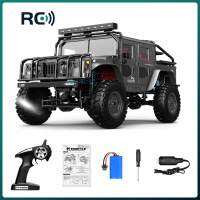 รถ RC รีโมทคอนโทรล4X4 2.4G 1/12ขับเคลื่อนสี่ล้อยางรถของเล่นทางวิบาก Land Rover Hummer H1 Hurtle SUV โลหะปีนเขาความเร็วสูงรถจำลองคริสต์มาสวันเกิดปีใหม่ของขวัญสำหรับเด็กผู้ใหญ่