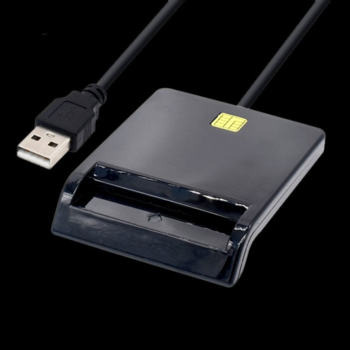 Multi-Function ID Card Reader Black Smart Tax Return Bank ID Card ...