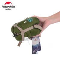 Naturehike ตั้งแคมป์ถุงนอน LW180ซองแบบพกพากลางแจ้งเดินป่าเบากันน้ำแบกเป้ผ้าฝ้ายถุงนอน