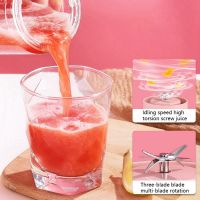 Portable Blender, Juicer Wireless Portable Ice Breaking Electric Juicer Cup, Handheld Blender Sports