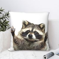 {fabric sofa} Racoon โยนปลอกหมอนเบาะบ้าน SofaPrintHug ปลอกหมอน