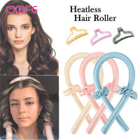 Heatless Curling Rod Headband No Heat Silk Curls Rion Hair Rollers Sleeping Soft Headband Lazy Hair Curlers เครื่องมือจัดแต่งทรงผม