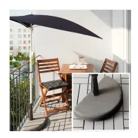ROM ร่มกันแดด IKEA ฐานตั้งร่ม สนาม ฐานร่ม ดำ ร่มกันฝน  Umbrella