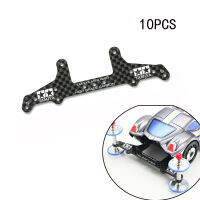 10PCS 95455 Ar S2 Vssxx Chassis 1.5Mm Carbon Fiber Pteris Lettering Rear Roller Stay Parts For Tamiya Mini 4WD Racing Car Model