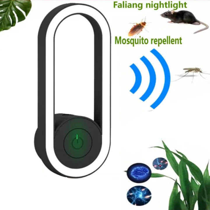 Electric Ultrasonic Pest Repeller Control Mosquito Night Light