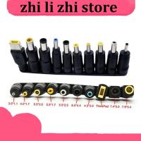 zhilizhi Store 10pcs/set Universal power connector plugs for Notebook Laptop DC Power Charger Supply Adapter Tips Jack plug Charging