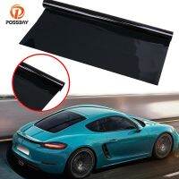 [New Changes] POSSBAY 50X300Cm Auto Window Tint Film Car Side Window Black VLT 5 Membrane Sunshade UV Protect Sticker For Universal BWM Honda