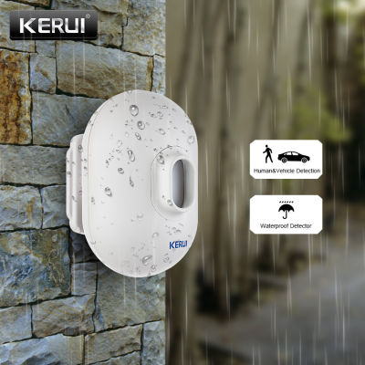 KERUI P861 Outdoor Waterproof PIR Motion Sensor Detector For Wireless Security Alarm System Driveway Garage Burglar Alarm Sensor