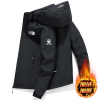 TheNorthFace เสื้อแจ็คเก็ตสำหรับกิจกรรมกลางแจ้งผู้ชายและผู้หญิง Jaket Daki Gunung ฤดูใบไม้ผลิและฤดูใบไม้ร่วงลำลองกันลมกันน้ำฤดูใบไม้ร่วงและฤดูหนาวแจ็คเก็ตคู่