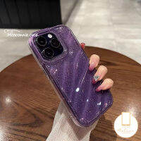 MissConnie เคส3D รูปแบบลอนสเตอริโอเข้ากันได้กับ IPhone 11 14 13 12 Pro Max X XS MAX 7Plus XR 7 6 6S 8 Plus SE 2020ไล่ระดับสีสุดหรูลายท้องฟ้าเต็มไปด้วยดวงดาวและท้องฟ้าบัตรเลเซอร์