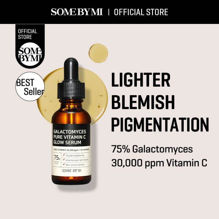 [SOME BY MI] Galactomyces Pure Vitamin C Glow Serum 30ml [Brightening