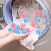 10Pcs Laundry Ball Super Strong Decontamination Anti-wrap Reusable Washing Machine Clothes Softener for Daily Use Cleaning Tools