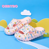 Kids Slippers 2021 New Summer Boys Girls Slippers PVC Non-slip Children Cartoon Beach Shoes Baby Home Toddler Kids Flip Flops