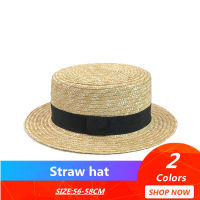 [hot]Fashion Parent-child sun hat Cute children sun hats bow hand made women straw cap beach big brim hat casual girls summer cap