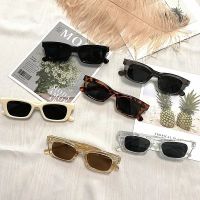 ◑❁ UV400 Vintage Small Rectangle Sunglasses Women Shades Eyewear Anti-glare Female Oval Square Sun Glasses Trend Eyewear Eyeglass