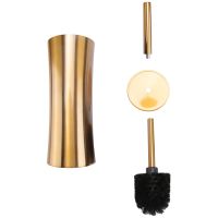 Gold Long Handle Toilet Brush Creative Bathroom Cleaning Brush Toilet Cleaning Kit Bathroom Cleaning Tool Accessories