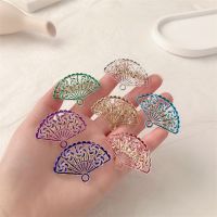 【YF】 Small Size Fan Edge Clip Sweet Cute Bangs Side Hairpin Korean Fashion Hair Accessories Women Girls Style Headwear