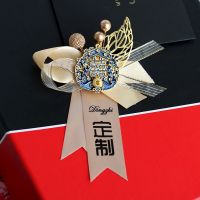 [COD] and groom wedding corsage full set womans parents family best man bridesmaid Chinese red