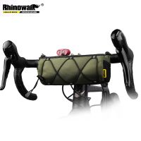 Rhinowalk Bike Handlebar Bag Bicycle Front Bag Storage Roll Bag Mountain Road Bikes Commuter Shoulder Bag Cycling Accessories