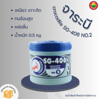 จาระบี 0.5 kg (ตราจระเข้ Grease Crocodile Brand SG-406 NO.2) สำหรับงานหนัก จาระบีเขียว จารบี จาระบีเหนียว จรบีสีเขียว จาระบีฝาน้ำเงิน จาระบีรถบรรทุก มิตสห