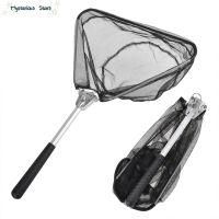 Mini Retractable Fishing Net Folding Triangular Net Fly Fishing Accessories