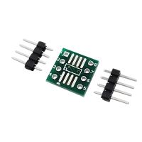 10PCS/LOT MSOP / SOIC / TSSOP SOP8 turn DIP8 IC adapter ซ็อกเก็ต / แผ่นอะแดปเตอร์ / PCB PB-FREE