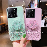 ฝาแข็ง เคส Phone Case Xiaomi 13T Pro Xiaomi13T Pro 5G Redmi 12 4G Ins เคสโทรศัพท์ แฟชั่นแวววาวโปร่งใสป้องกันการตกเคสลายการ์ตูนน่ารักพร้อม2023ที่จับ