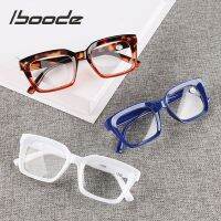 iboode 2022 New Square Reading Glasses Men Women Fashion Presbyopia Eyeglasses Diopter 1.0 1.25 1.5 1.75 2 2.25 2.5 2.75 3 3.5