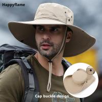 New Sun Protection Fishing Hat Summer Breathable Mesh Camping Hiking Caps Anti-UV Sun Hat Mountaineering Caps Mens Panama Hat